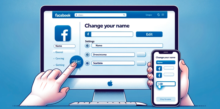 сменете го вашето име на Фејсбук